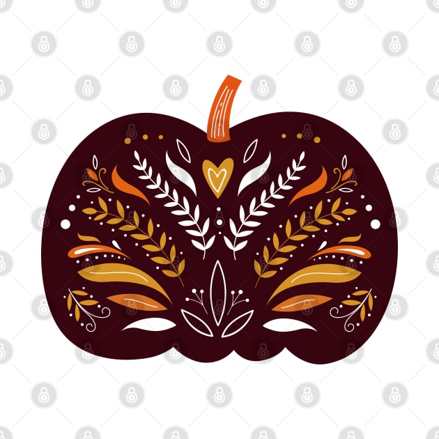 Fall / Halloween Style Pumpkin Design by LittleMissy