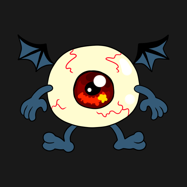 Cute Little Eyeball Monster by saradaboru