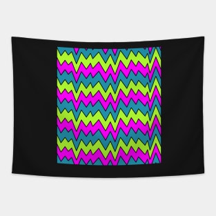 90s Zig Zag Tapestry