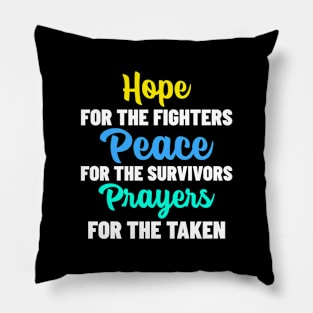 Hope Peace Prayers Pillow