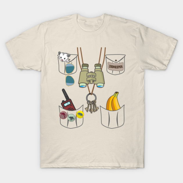 Zookeeper Costume Funny Halloween Diy Outfit Safari Africa Matching Family Outfit Zookeeper Costume African Savanna Zoo T Shirt Teepublic