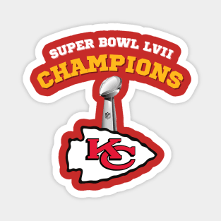 Chiefs Superbowl 2023 Champions Magnet
