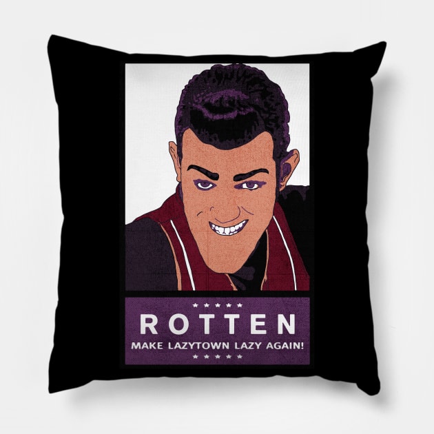 Robbie Rotten Pillow by hamaka