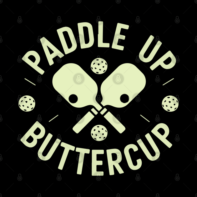 Paddle Up Buttercup Paddle rackets Paddle ball Paddles by deafcrafts