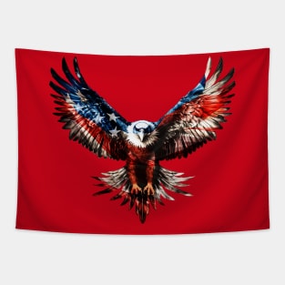 American Eagle with Flag Tapestry