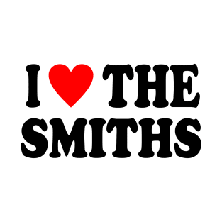 I love the smiths black text T-Shirt