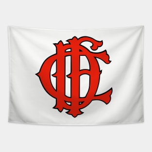 CHICAGO FIRE CFD LOGO Tapestry