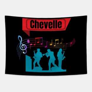 Vintage Chevelle Band Tapestry