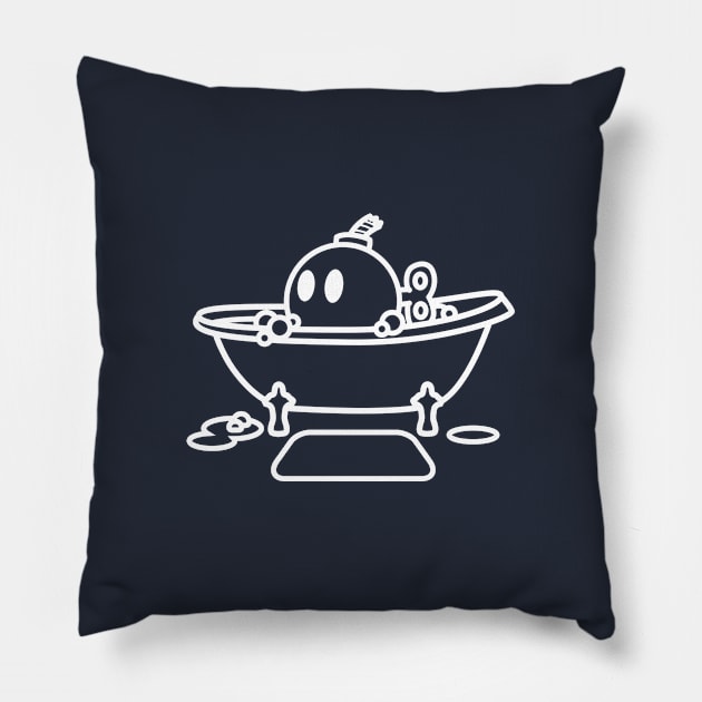 Bathbobomb Pillow by dann