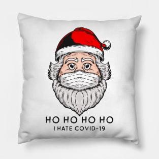 Santa Claus VS Covid-19 Pillow