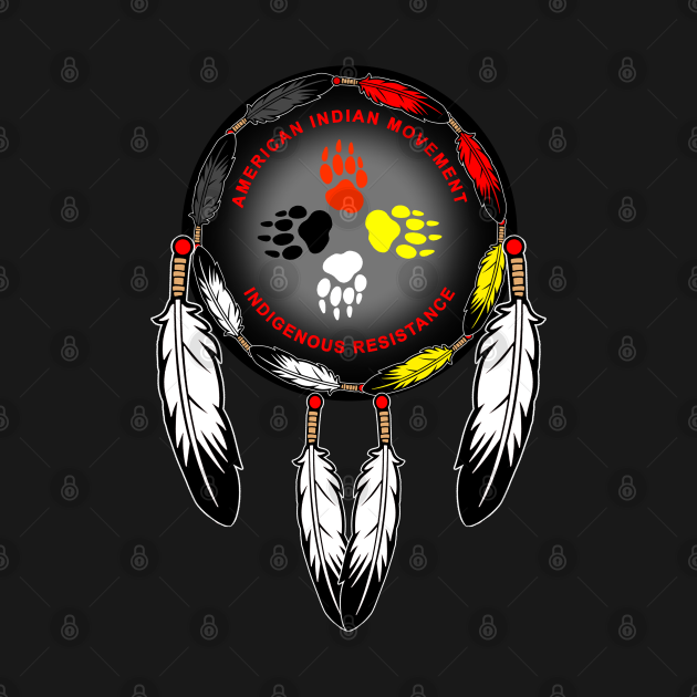 Disover AIM 3 - American Indian - T-Shirt