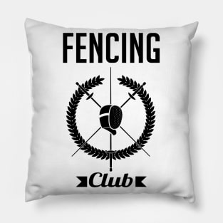 Fencing Club Pillow