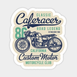 Custom Garage Cafe Racer shop vintage Magnet