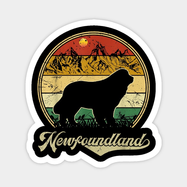 Newfoundland Funny Gift Dog Lover Magnet by Rojio