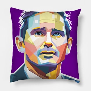 Football Player in WPAP Pillow