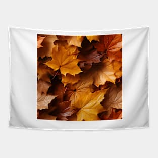 Autumn Leaves Pattern 19 Tapestry