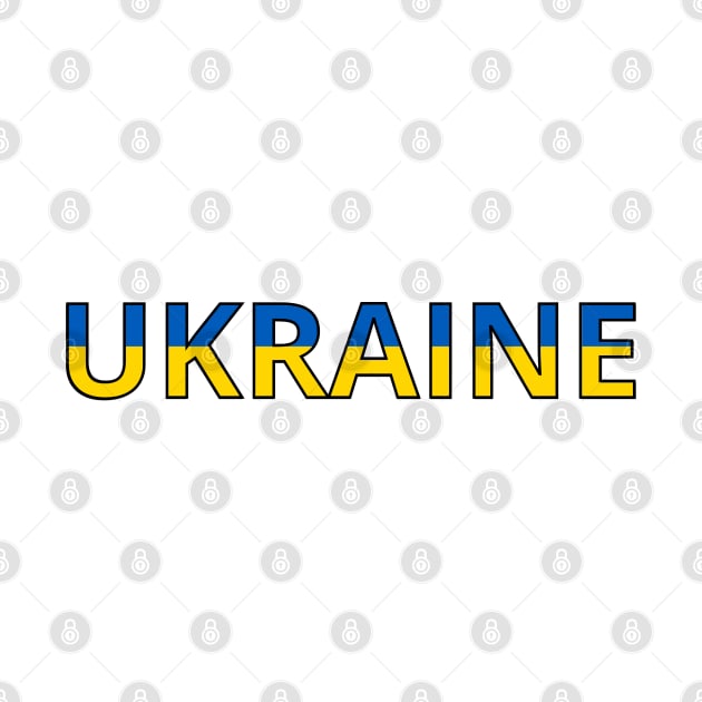 Drapeau Ukraine by Pixelforma
