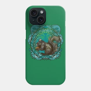 Squirrel Mandala Phone Case