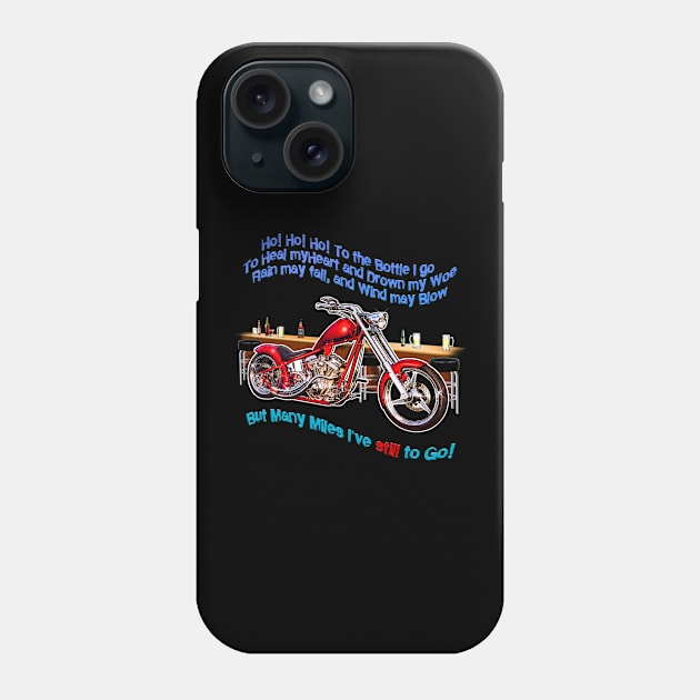 Bikes& Bars Phone Case by the Mad Artist