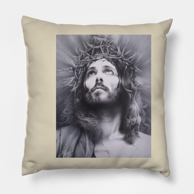 Jesus Pillow by amraa