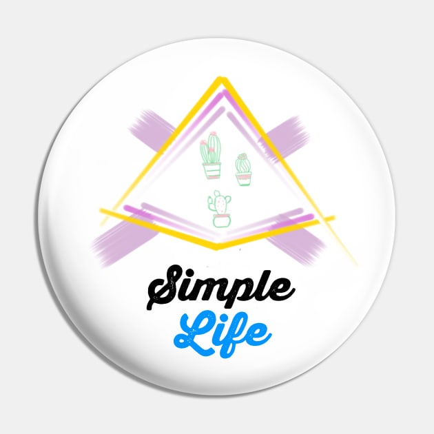 Simple Life Tshirt Design Pin by hasanclgn