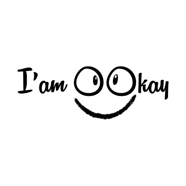 Iam okay with smile emoticon by Afrieliann