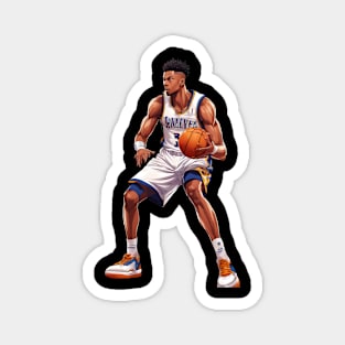 famous basketball player Magnet