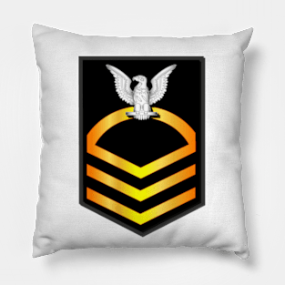 Navy - Rank - E7 - CPO - Gold 1 Pillow