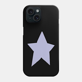 Periwinkle Very Peri Blue Tone Star Phone Case