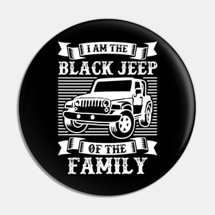 Jeep Of The Family Pin