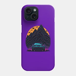 neon car Phone Case