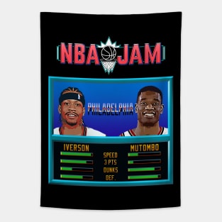 NBA JAM - Philly Tapestry