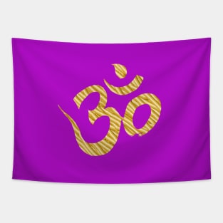 Spiritual Awakening OM Yoga Meditation Tapestry