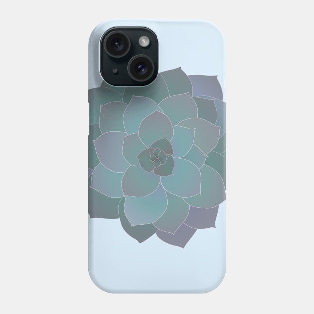 Echeveria plant Phone Case by Bwiselizzy