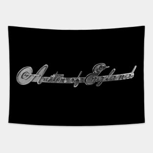 Austin of England classic car logo Tapestry