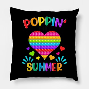 Poppin Into Summer End Of Year Teacher Student Hello Summer Pillow