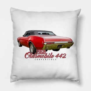 1968 Oldsmobile 442 Convertible Pillow