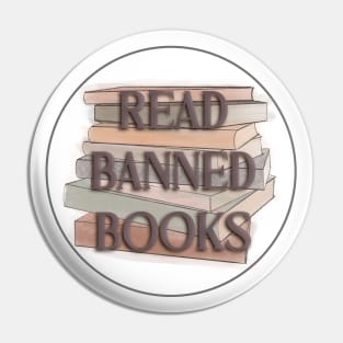 Banned Books Pin