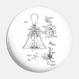 Bell Vintage Patent Drawing Pin