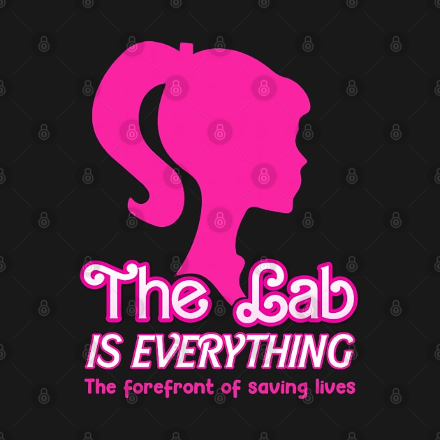 The Lab Is Everything The Forefront Of Saving Lives Groovy by masterpiecesai