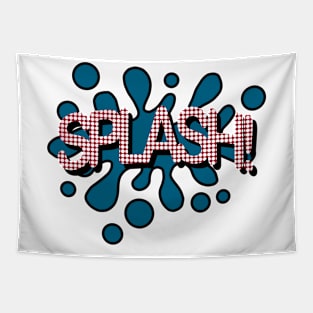 Splash pop art Tapestry