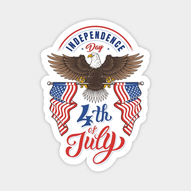 4th july Magnet by kani