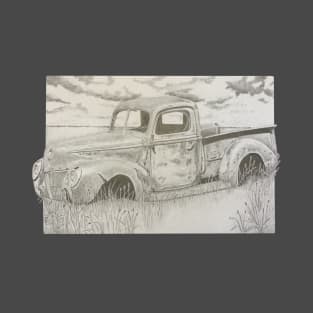 Rusty 1940 Ford truck T-Shirt