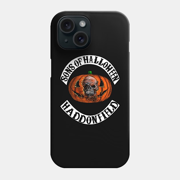 Sons Halloween Skull Phone Case by DougSQ