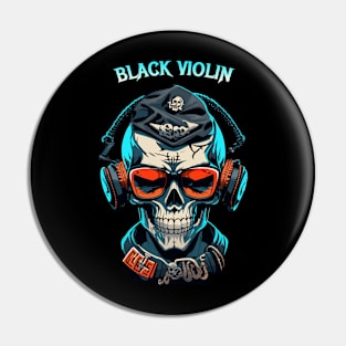 black violin Pin