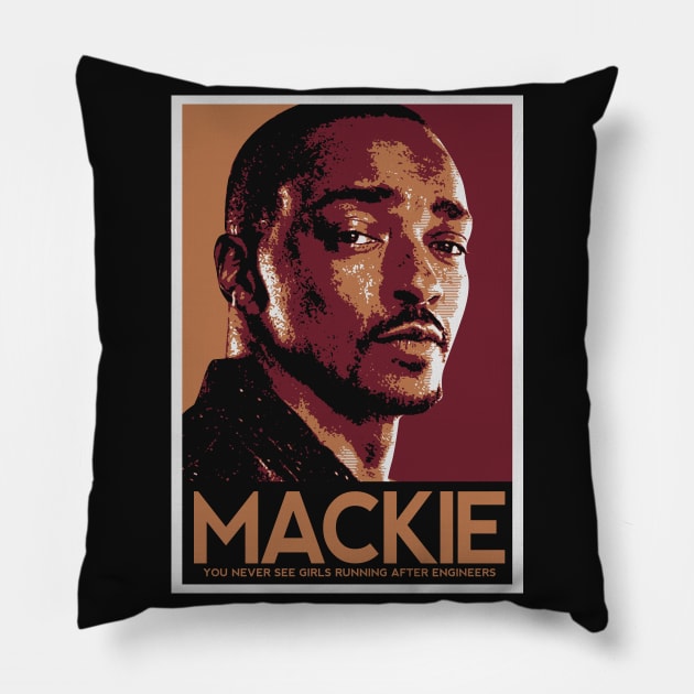 MACKIE Pillow by JonWKhoo