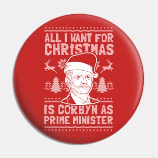 All I Want For Christmas Is Corbyn As Prime Minister Pin