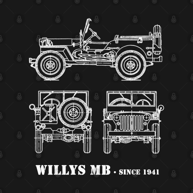 classic military vehicle WW2 by Jose Luiz Filho