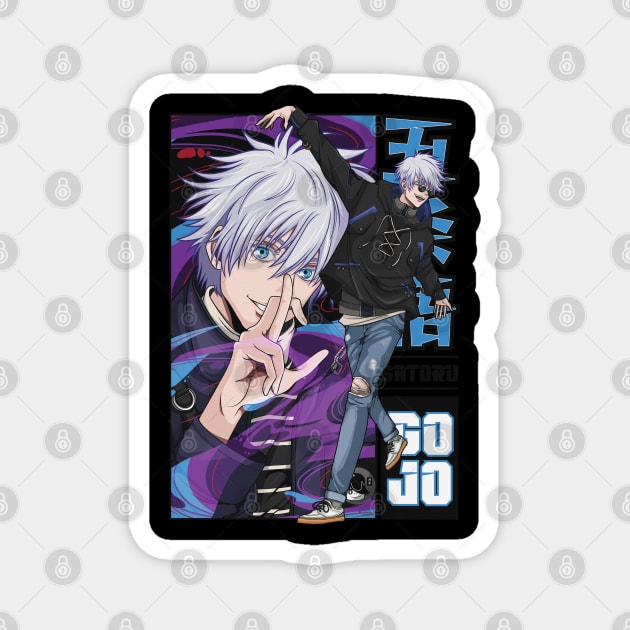 Jujutsu Kaisen Gojo Cursed Technique Reversal Magnet by Otaku Vibes