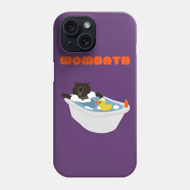 Wombath Phone Case by DigitalCleo